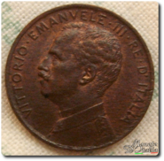 1 Cent V.E. III Italia su Prora 1915
